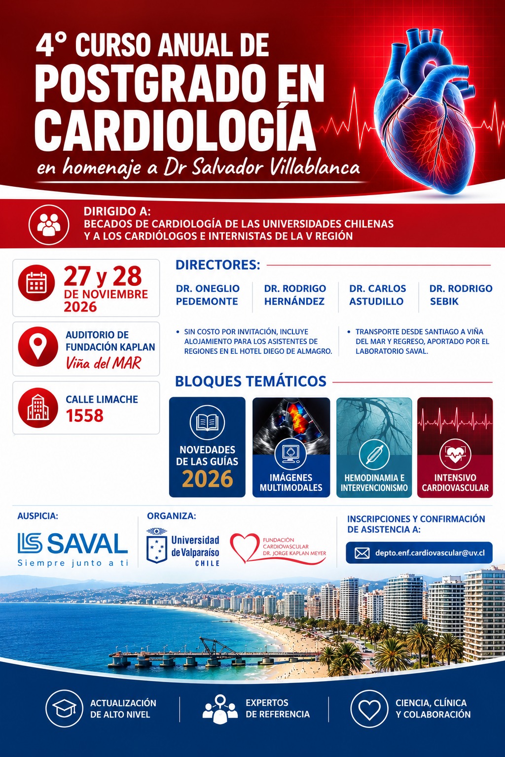 4° Curso Anual de Postgrado en Cardiología